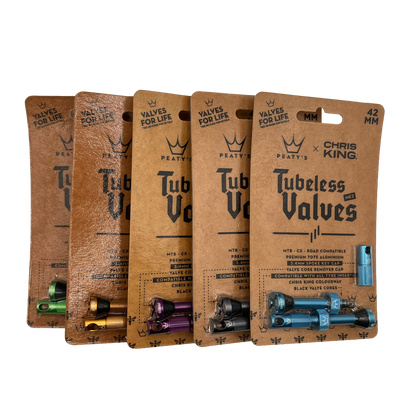 Peaty's x Chris King Tubeless MK2 Valves image 1